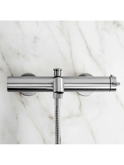 Badewannenarmatur Foss Chrom Matt