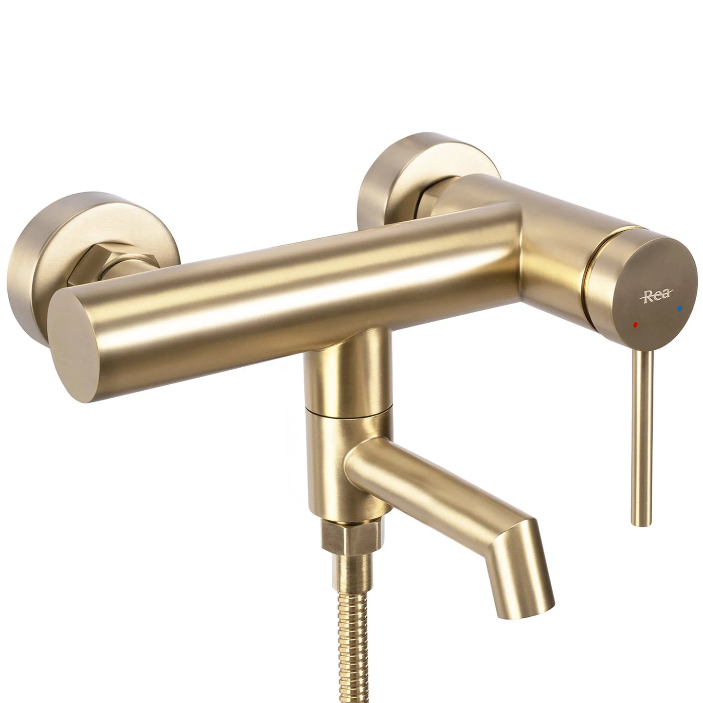 Badewannenarmatur Foss Gold Matt