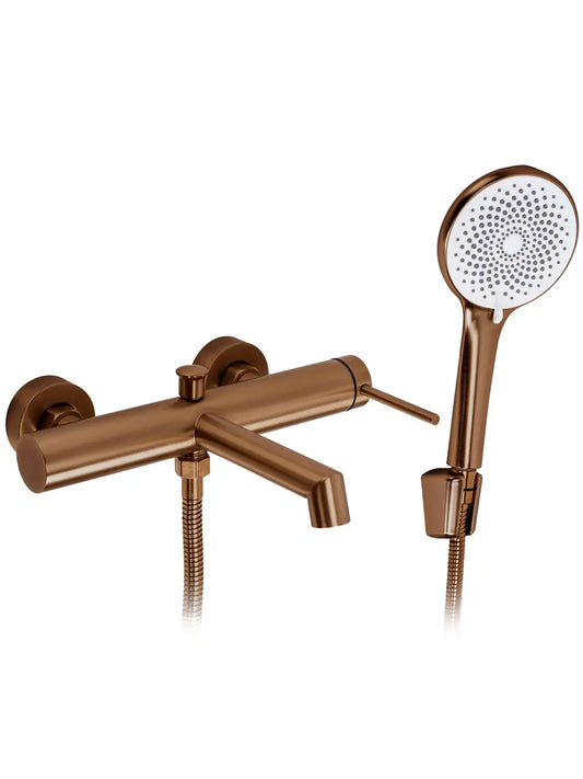 Badewannenarmatur Foss Kupfer Matt