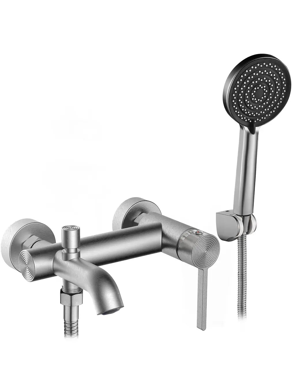 Badewannenarmatur Foster Chrom Matt