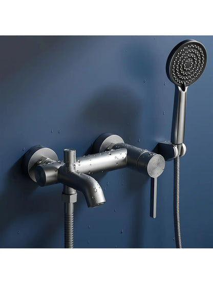 Badewannenarmatur Foster Chrom Matt