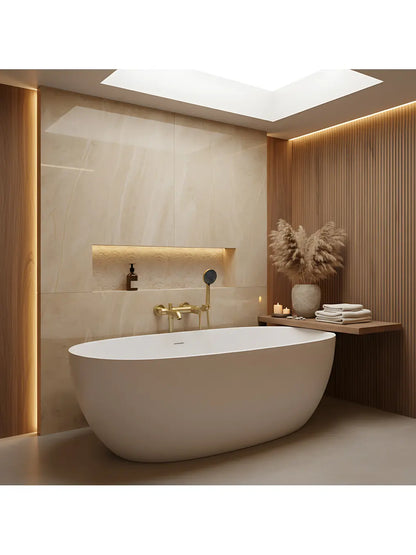 Badewannenarmatur Foster Gold Matt