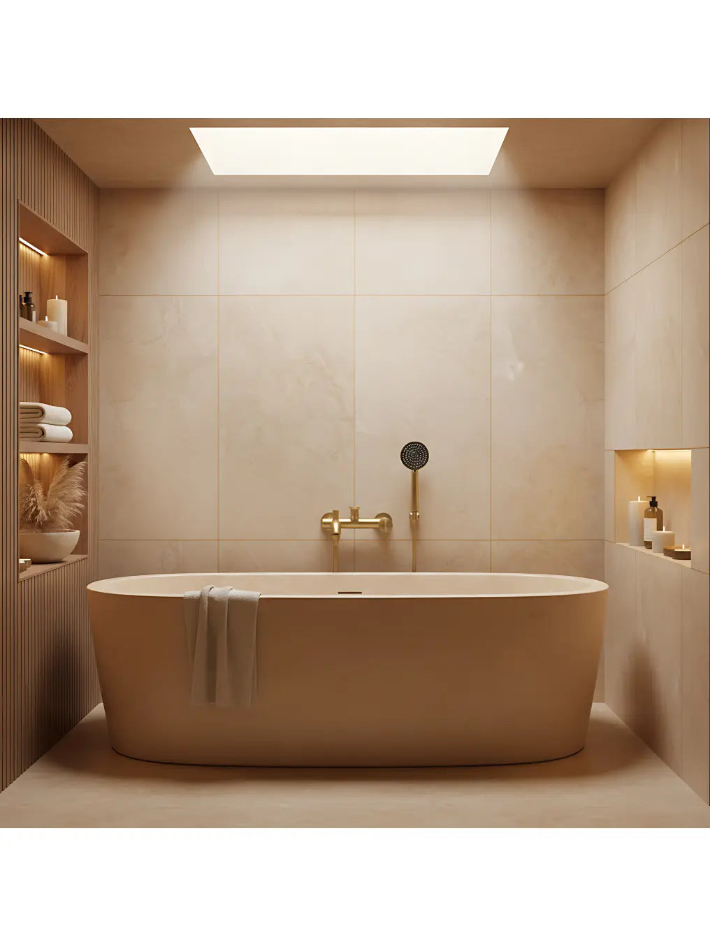 Badewannenarmatur Foster Gold Matt