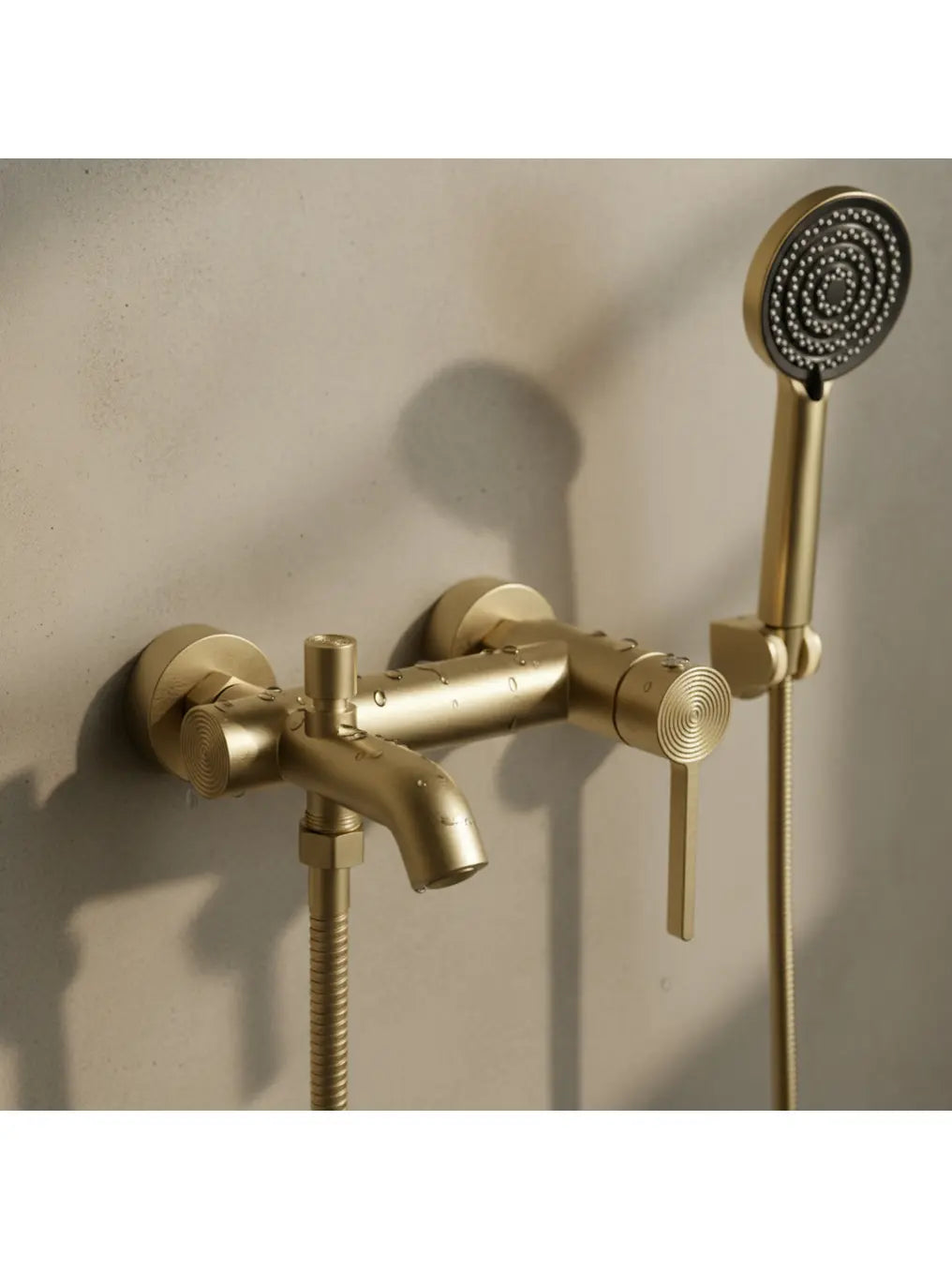 Badewannenarmatur Foster Gold Matt