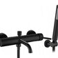 Badewannenarmatur Lungo Black