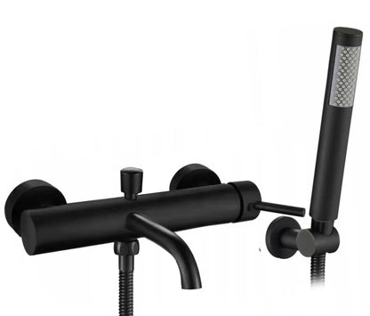 Badewannenarmatur Lungo Black