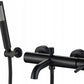 Badewannenarmatur Lungo Black