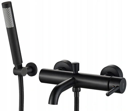 Badewannenarmatur Lungo Black