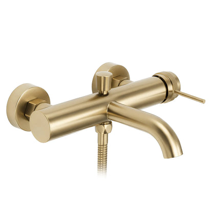 Badewannenarmatur Lungo Grip Gold Matt