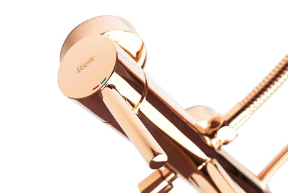 Badewannenarmatur Lungo Rosé Gold