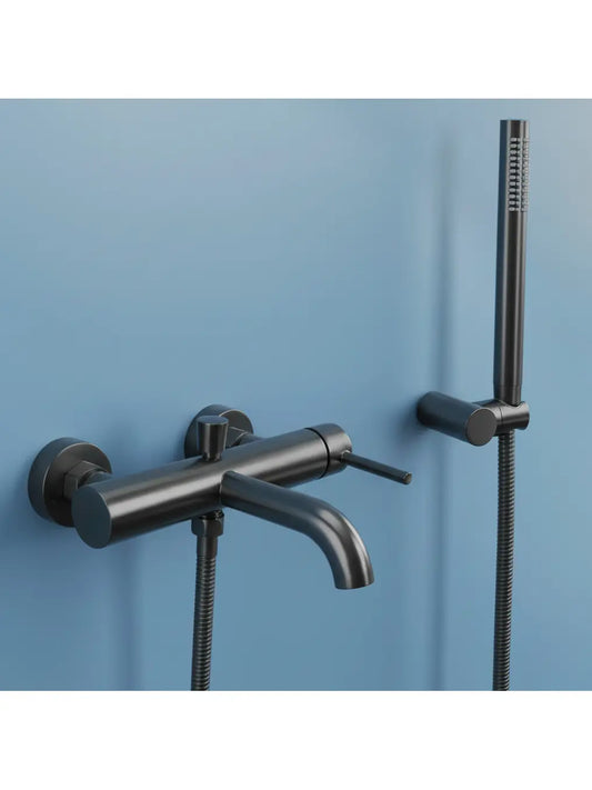 Badewannenarmatur Lungo Titan Matt