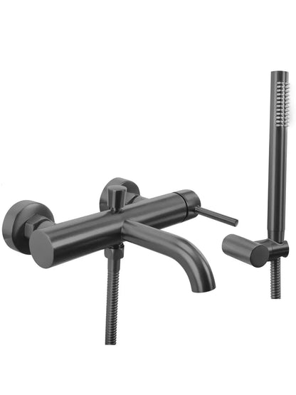 Badewannenarmatur Lungo Titan Matt