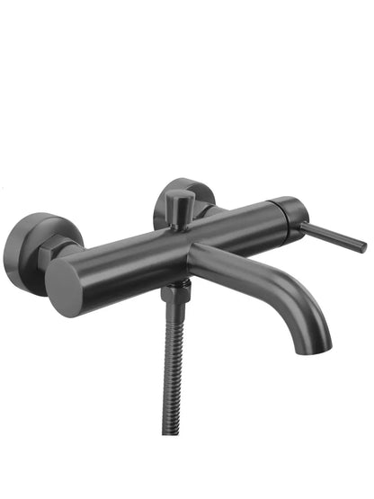 Badewannenarmatur Lungo Titan Matt