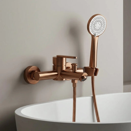 Badewannenarmatur Ontario Kupfer Matt