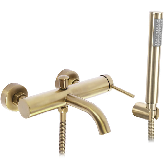 Badewannenarmatur Spot Gold Matt