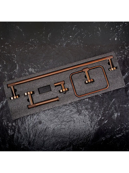 Accessoire-Set GRID Kupfer Matt 4-teilig