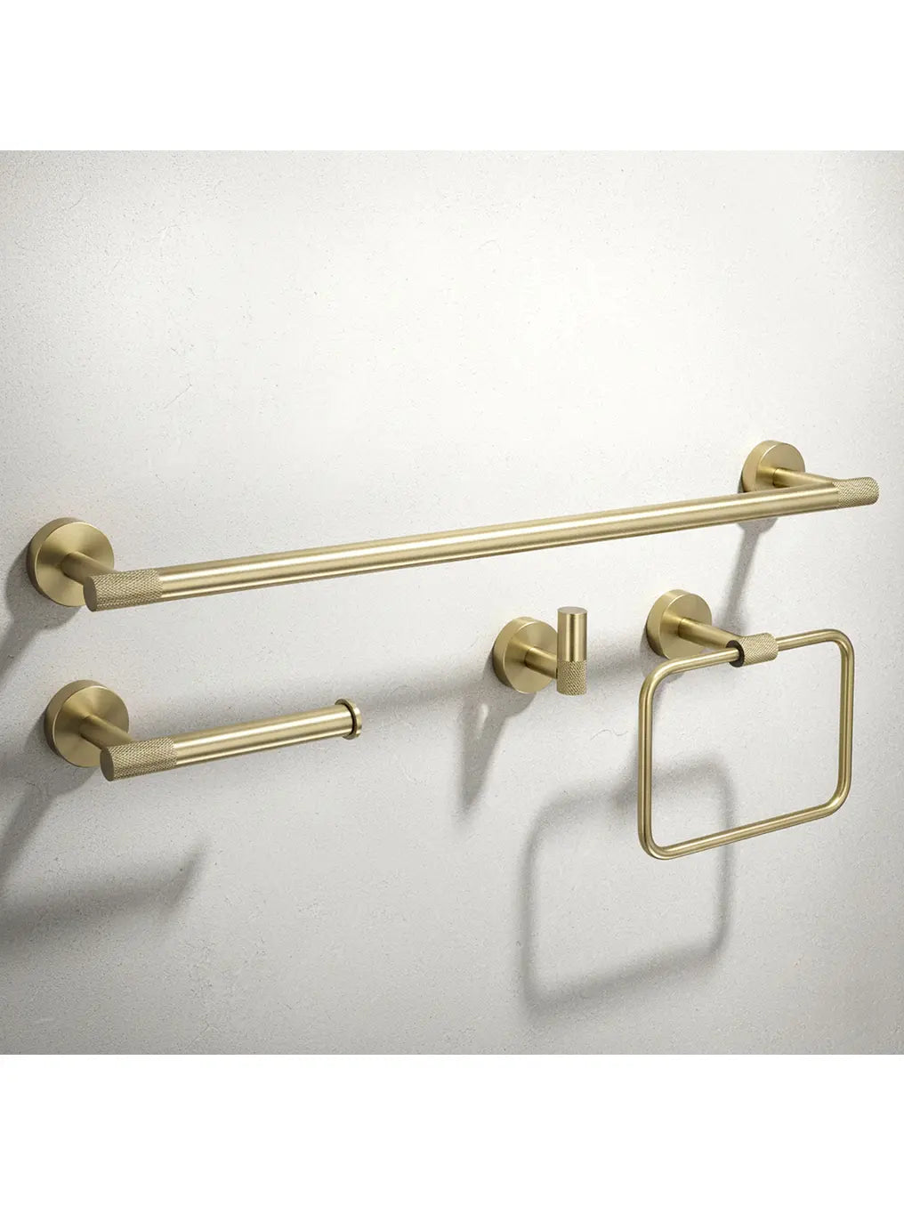 Accessoire-Set GRID Brush Gold 4-teilig