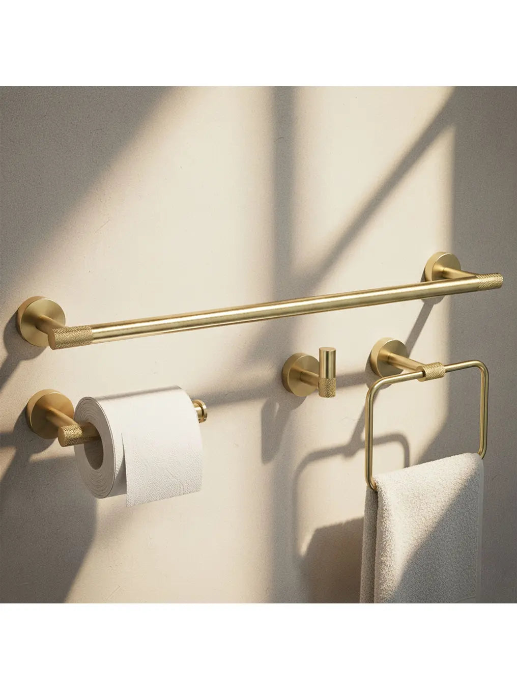 Accessoire-Set GRID Brush Gold 4-teilig