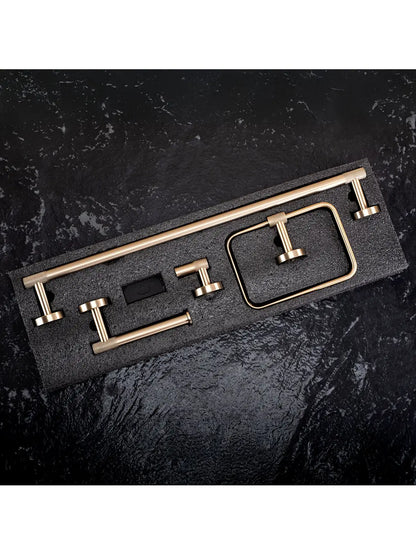 Accessoire-Set GRID Brush Gold 4-teilig