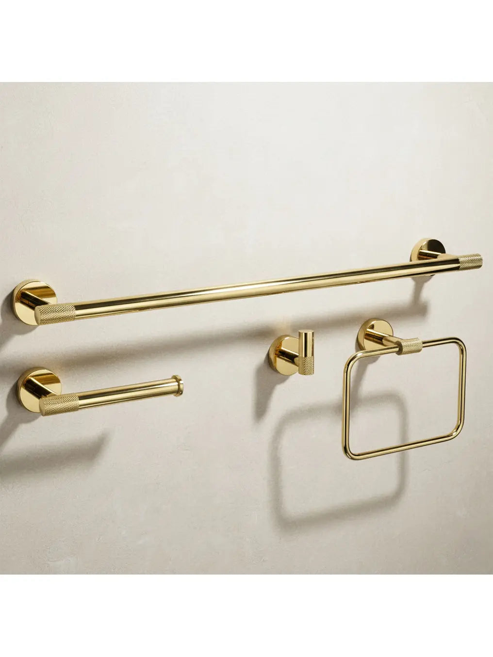 Accessoire-Set GRID Gold 4-teilig