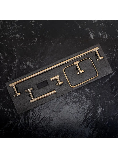 Accessoire-Set GRID Gold 4-teilig