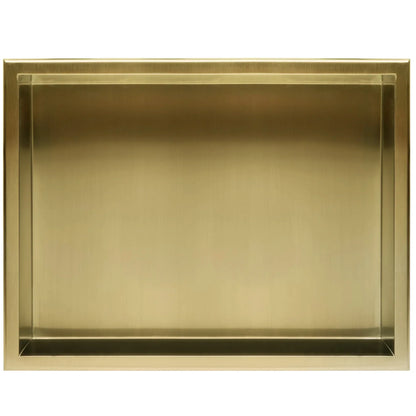 Unterputzregal Matt Gold 30x60x10cm