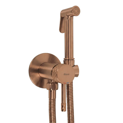 Bidetarmatur Lungo Loop Diamond Kupfer Matt