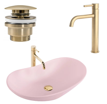 Komplettset: Royal Pink Matt inkl. Zubehör