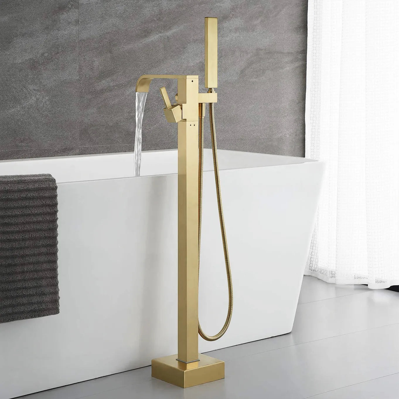 Badewannenarmatur Carat Gold Matt