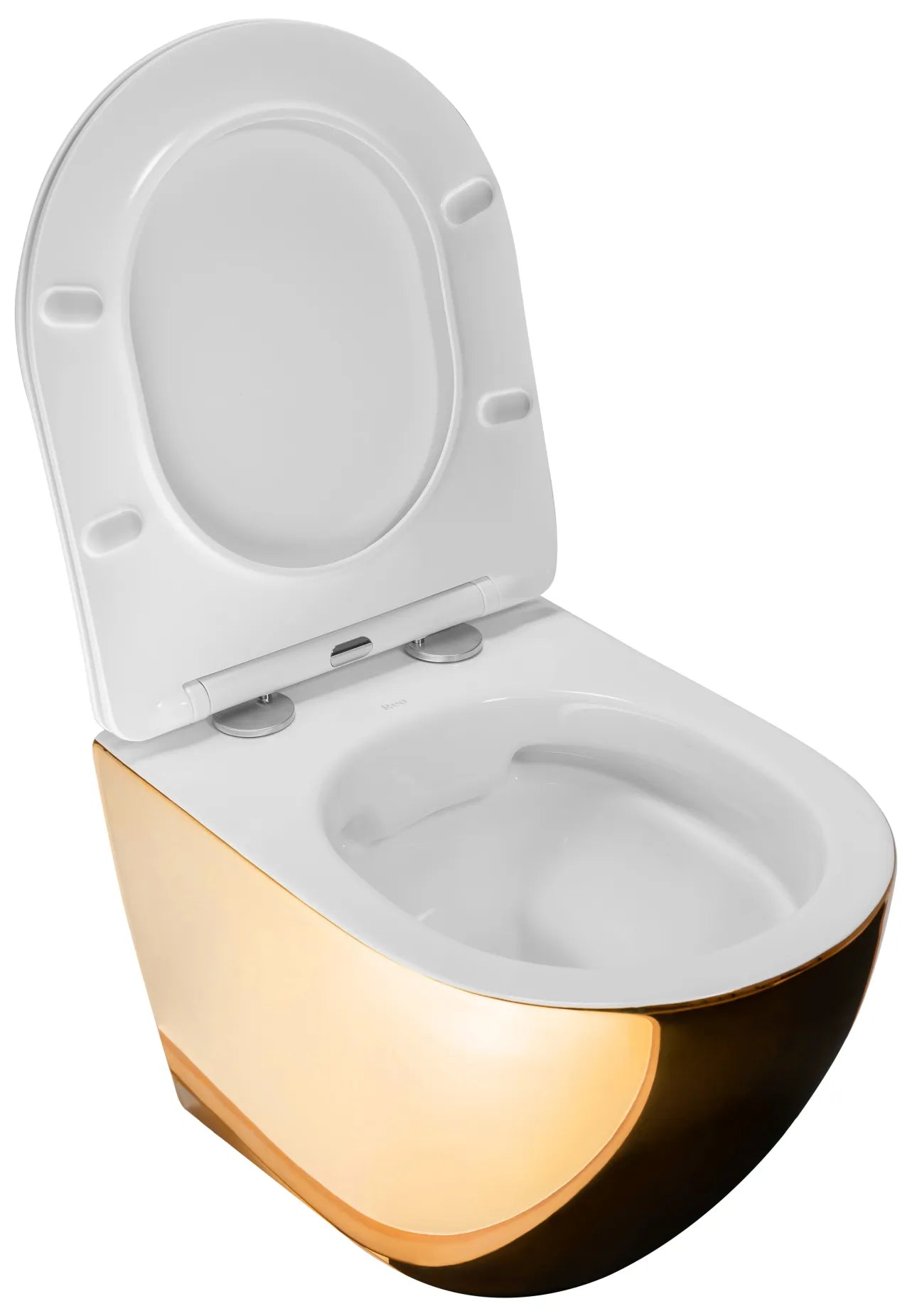 Toilette Carlo White Gold