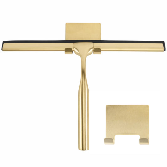 Duschabzieher Gold Matt