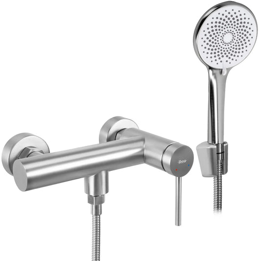 Duscharmatur Foss Chrom Matt