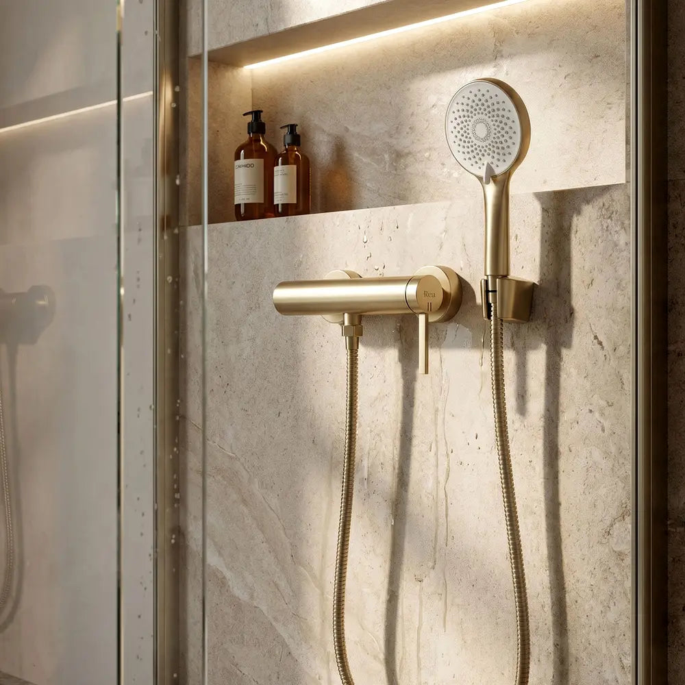 Duscharmatur Rivo Gold Matt