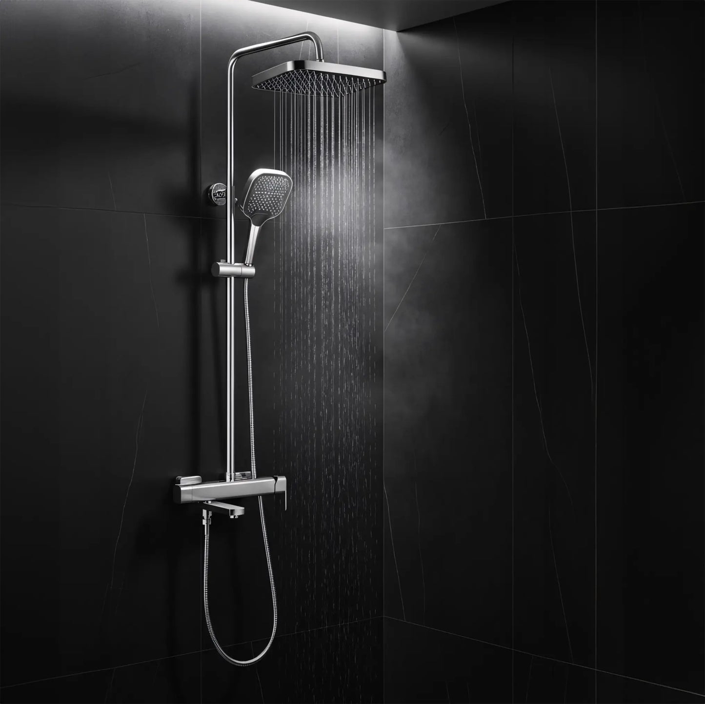 Dusche Arlo Chrom Matt