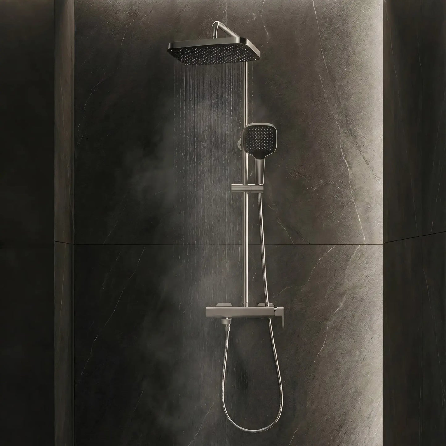 Dusche Arlo Chrom Matt