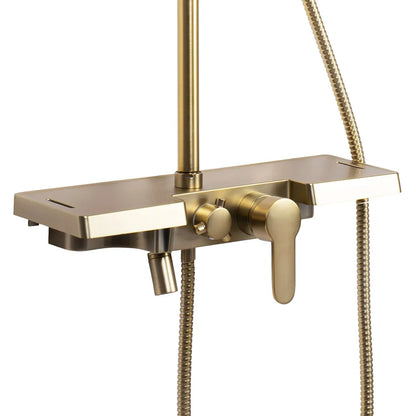 Dusche Bravo Gold Matt