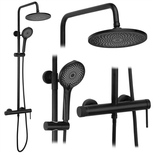 Dusche Foss Black Matt