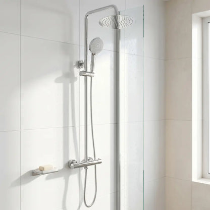 Dusche mit Thermostat Lungo Chrom
