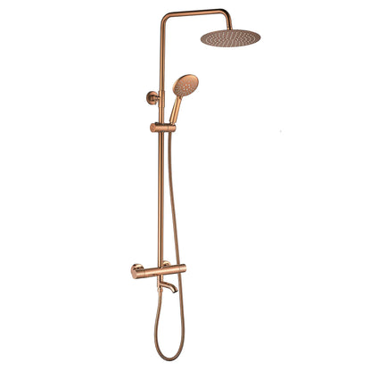 Dusche Lungo Diamond Kupfer mit Thermostat