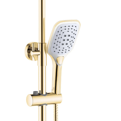 Dusche Melia Weiß Gold