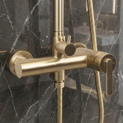 Dusche Ontario Gold Matt