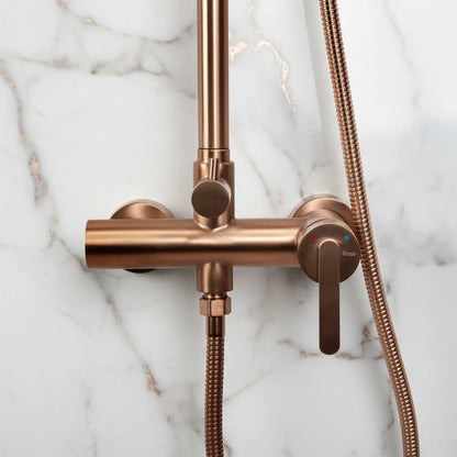 Dusche Ontario Kupfer Matt