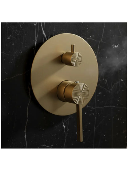 Dusche Unterputzarmatur Foster Gold Matt