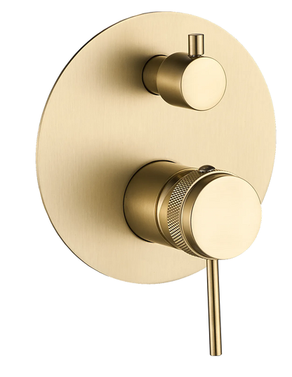 Dusche Unterputz Lungo Grip Gold Matt