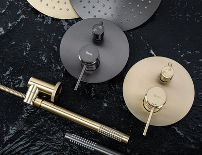 Dusche Unterputz Lungo Grip Gold Matt