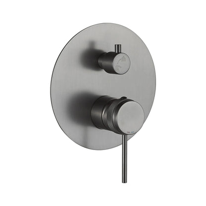 Dusche Unterputz Lungo Grip Anthrazit Matt