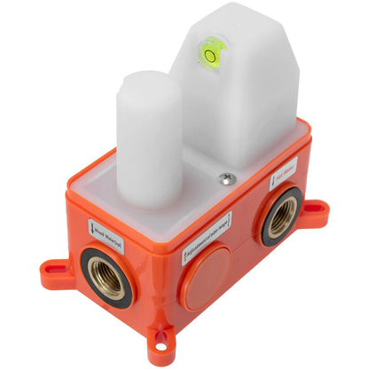 Dusche Unterputz Lungo Black Metallic