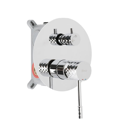 Unterputz Dusche Lungo Diamond Chrom