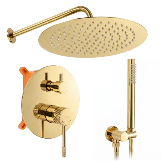 Dusche Unterputz Venti Gold