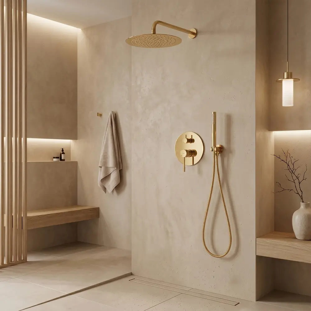 Dusche Unterputz Venti Gold